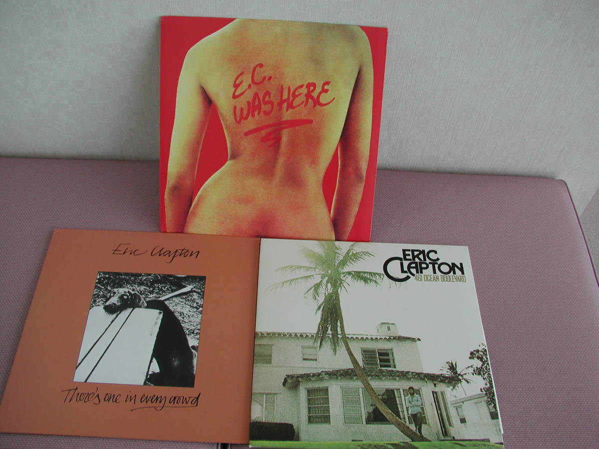 180g　heavy　weight　Vinyl　3LP　BOX　/エリック・クラプトン／ライヴ／Eric Clapton／E.C. Was Here/シュリンク 美品_画像5