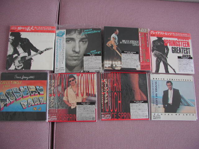 紙ジャケ＋BOX８セット　まとめ売り　/ブルース スプリングスティーン/ Bruce Springsteen 　/ obi 美品_画像1