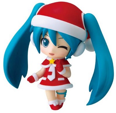 ☆ファミリーマート限定　初音ミク　森の小さなおうちケーキ　同梱特典　ねんどろいどぷち　初音ミク　サンタver.　未使用新品☆