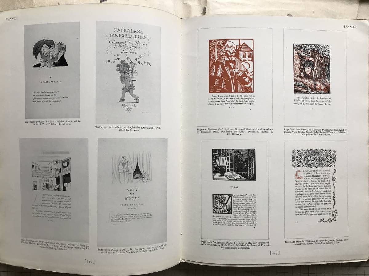 『MODERN BOOK PRODUCTION』THE STUDIO LTD 1928年 ※ヨーロッパ各国のブックデザイン・署名 Sensui Shoji（庄司浅水）in tokyo '28　00877_画像7