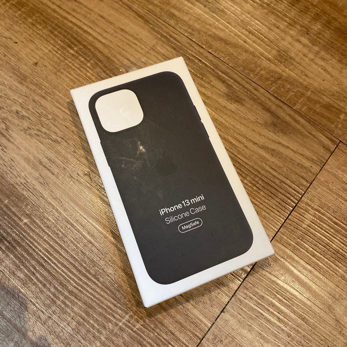 新品未使用品　Apple iPhone 13 Mini Silicone Case with MagSafe Midnight