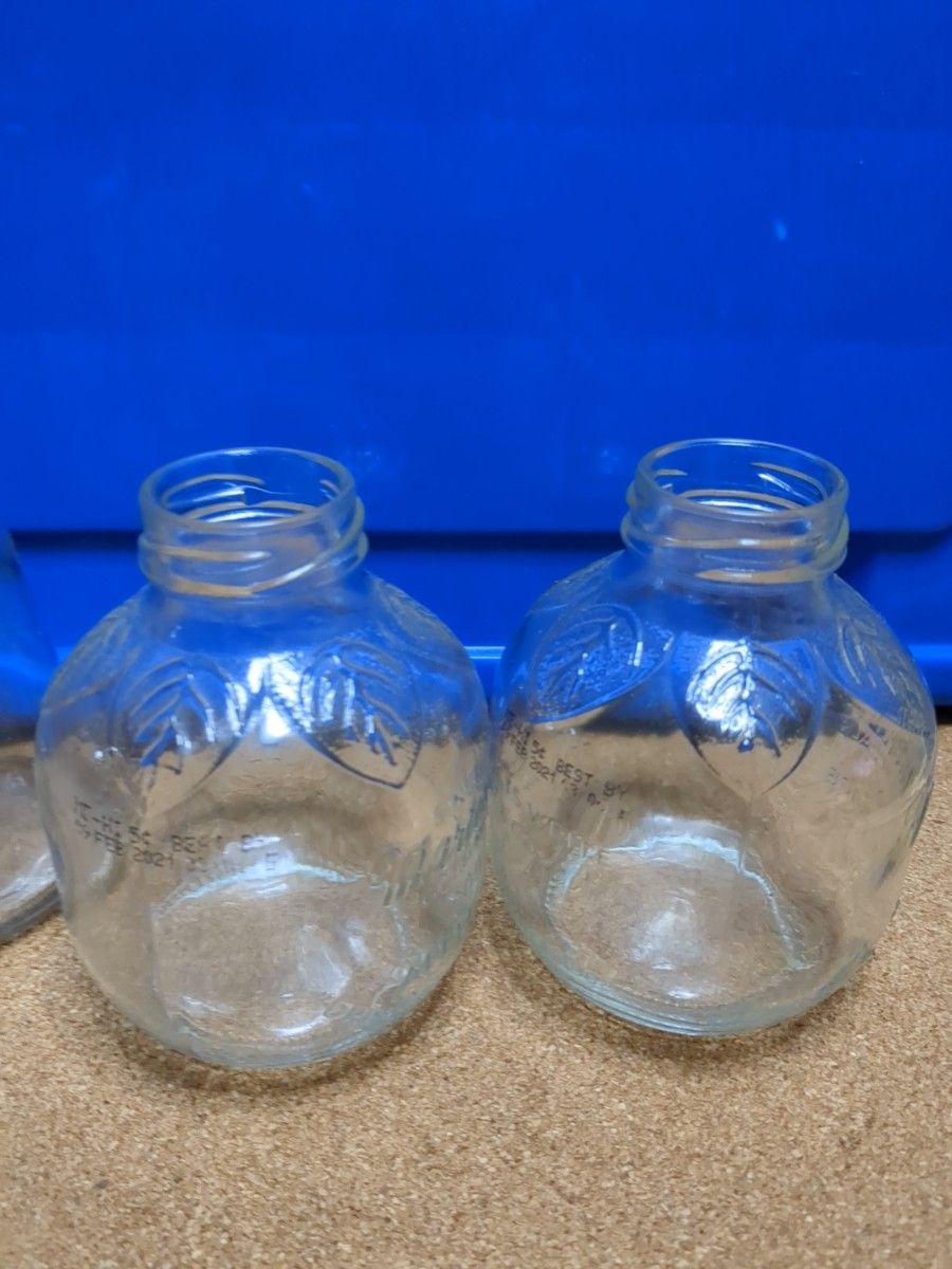 ガラス瓶　ガラス レトロ 花瓶 ガラス器具　１輪挿し　昭和レトロ　レア　アンティーク