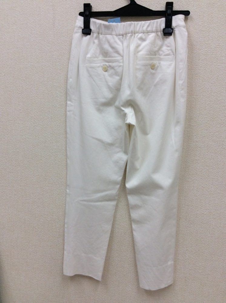  Mayson Grey white pants lining equipped waist rear rubber size 1