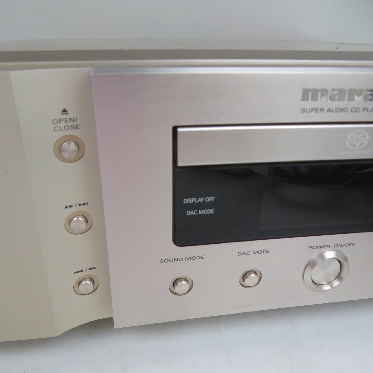 【動作確認済】 marantz マランツ SA-13S2 SACDプレーヤー RC003SA リモコン付き / 140 (SG012346)_画像4