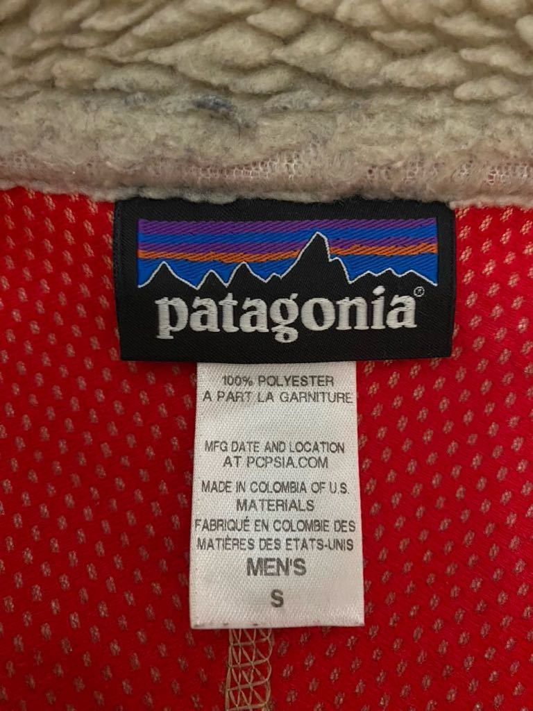 パタゴニア patagonia クラシック レトロX ジャケット フリース ナチュラル カラー サイズS_画像4