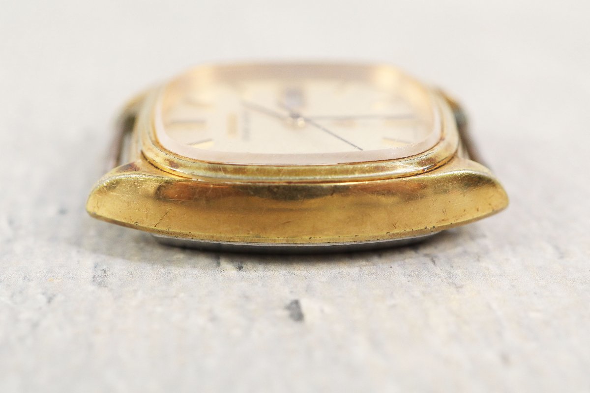 SEIKO GRAND QUARTZ 4843-5100 セイコー グランドクオーツ ゴールドカラー メンズ 時計 メンズ腕時計_画像3