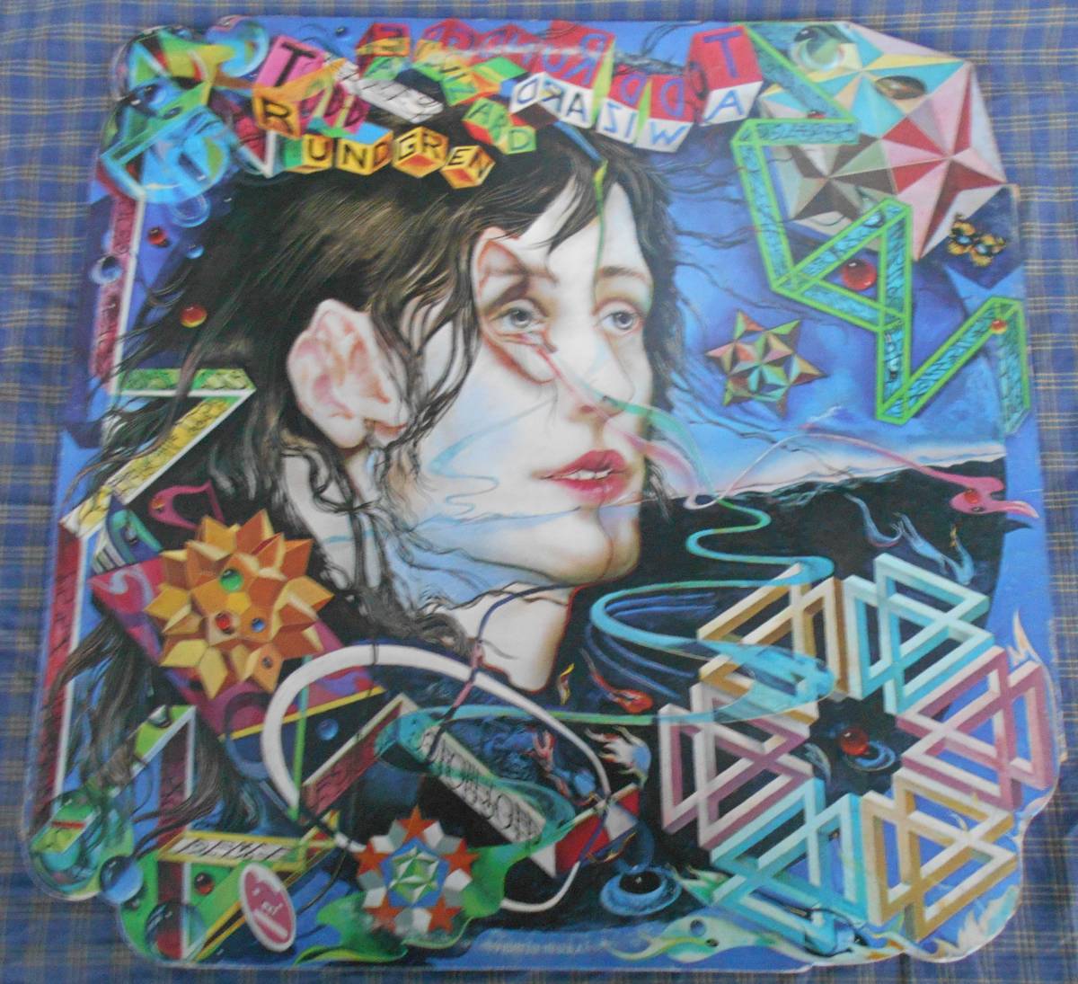 ●US盤オリジナルLP「A Wizard , A True Star」TODD RUNDGREN／トッド・ラングレン（Warner Bros. BR 2133）特殊変形ジャケ仕様！の画像2