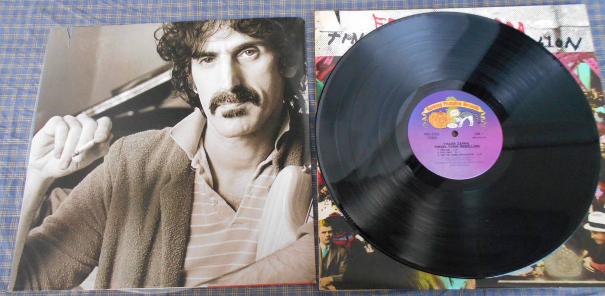 US盤オリジナル2LP「TINSEL TOWN REBELLION」Frank Zappa／フランク・ザッパ The Mothers of Invention BARKING PUMPKIN RECORDS PW2 37336_画像4