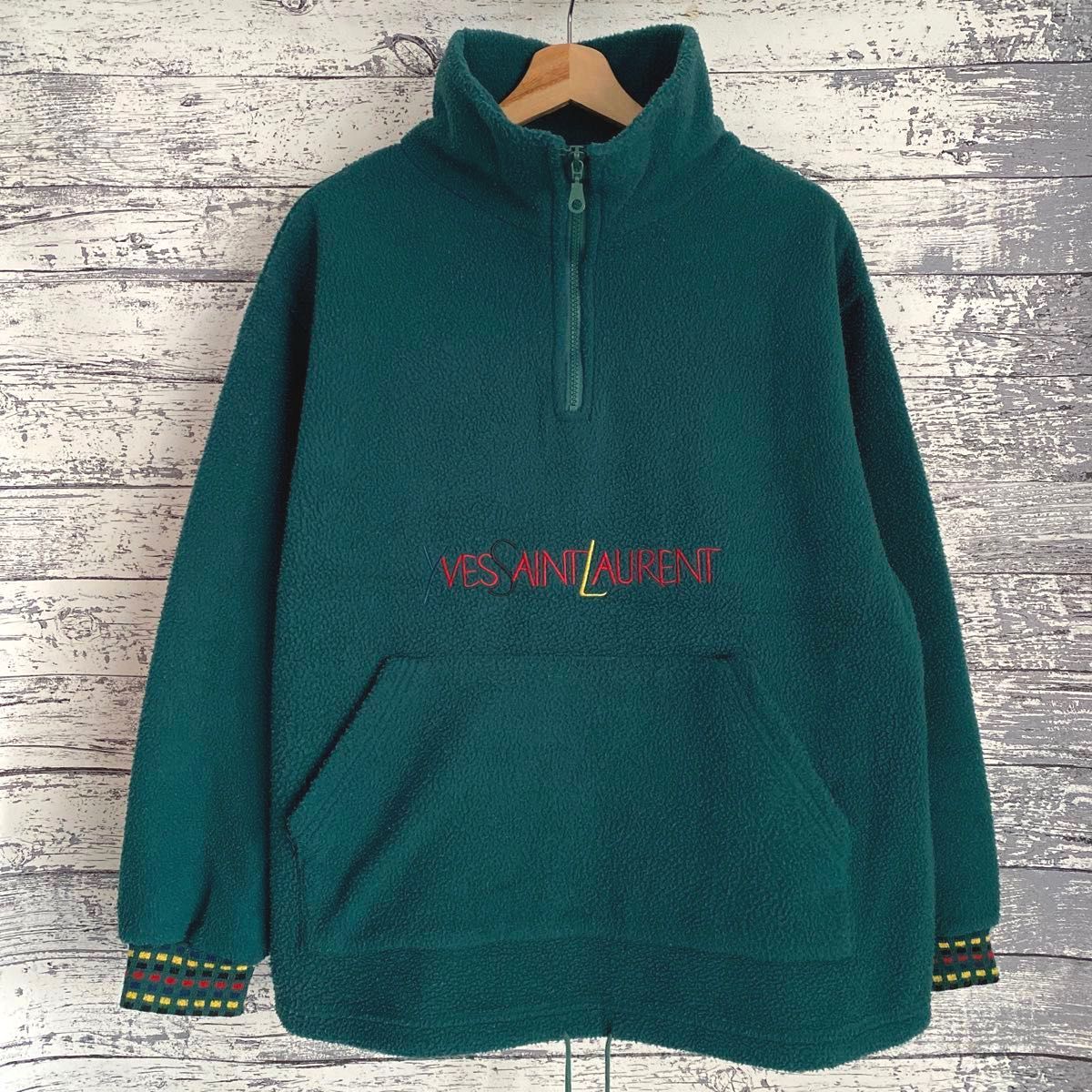 YvesSaintLaurent イブサンローラン フリース ボア ハーフジップ YvesSaintLaurent イブサンローラン フリース ボア ハーフジップ
