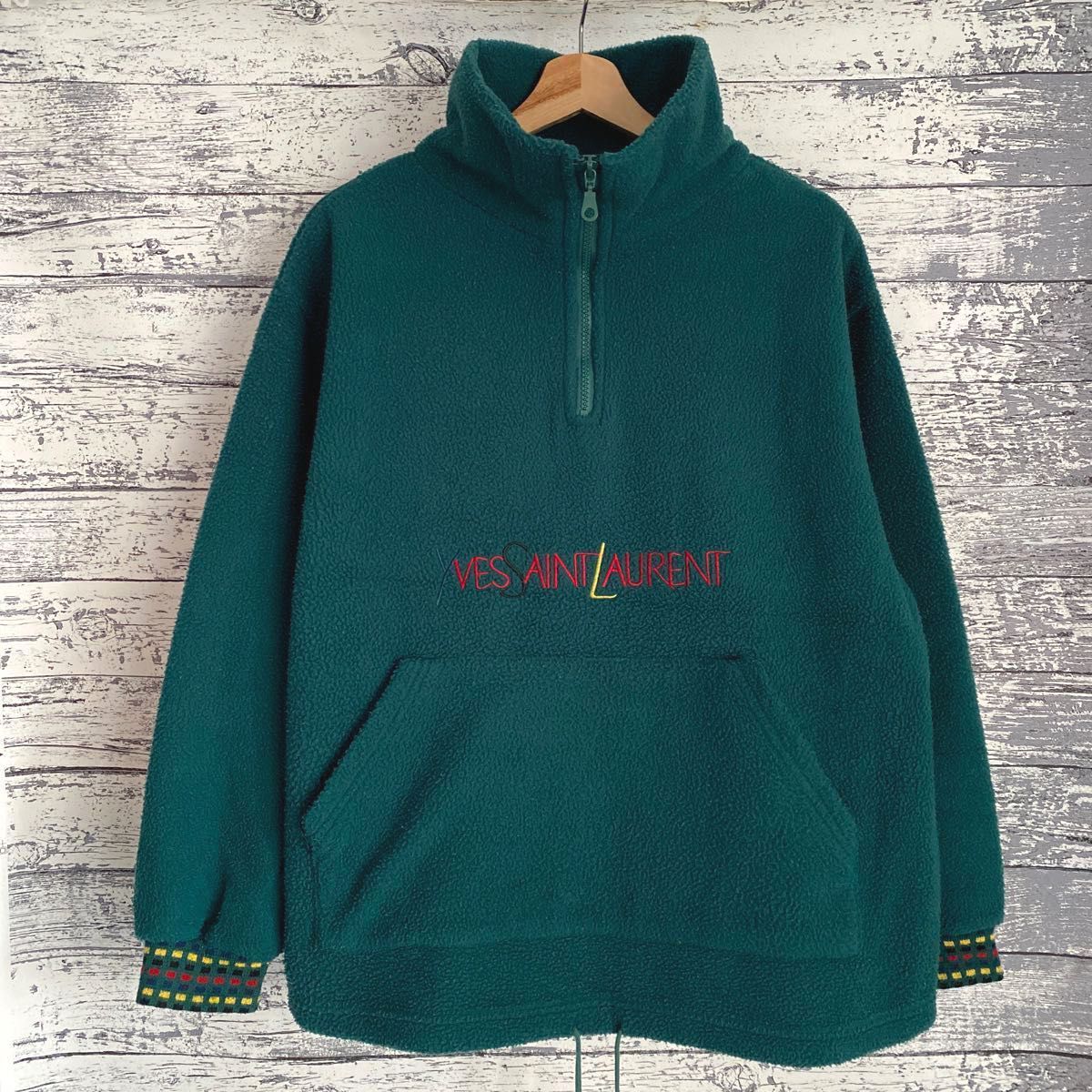 YvesSaintLaurent イブサンローラン フリース ボア ハーフジップ YvesSaintLaurent イブサンローラン フリース ボア ハーフジップ