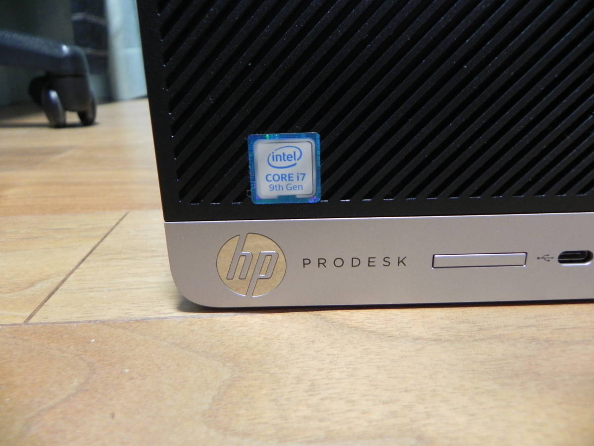 HP ProDesk 600 G5 SFF Core i7 9700 SSD 256GB(NVMe) + HDD 2TB メモリー16GB DVDマルチ_画像4