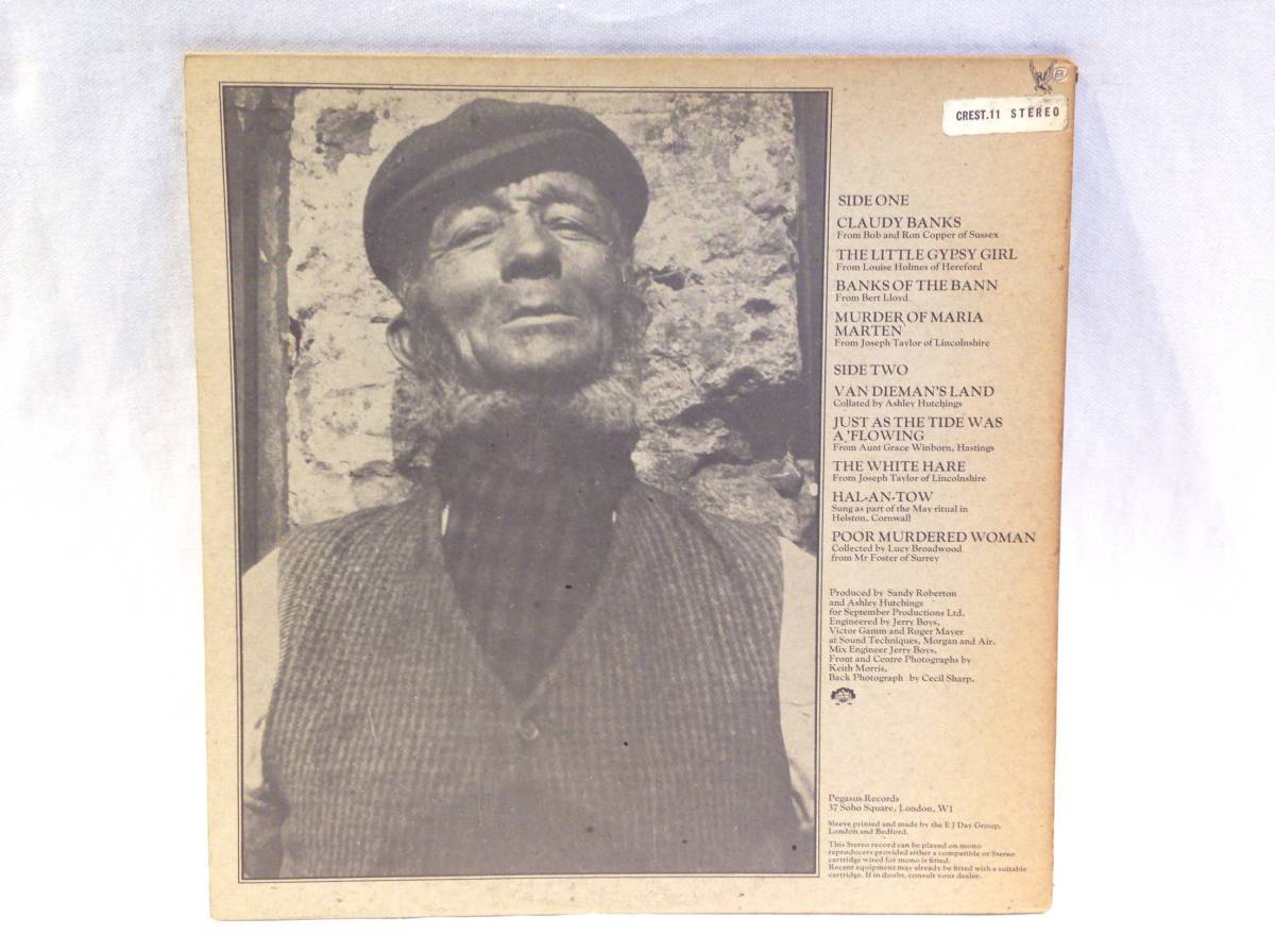 ◆104◆SHIRLEY COLLINS 『NO ROSES』 シャーリー・コリンズ LP レコード 60年代 70年代 イギリス フォーク シンガー_画像2