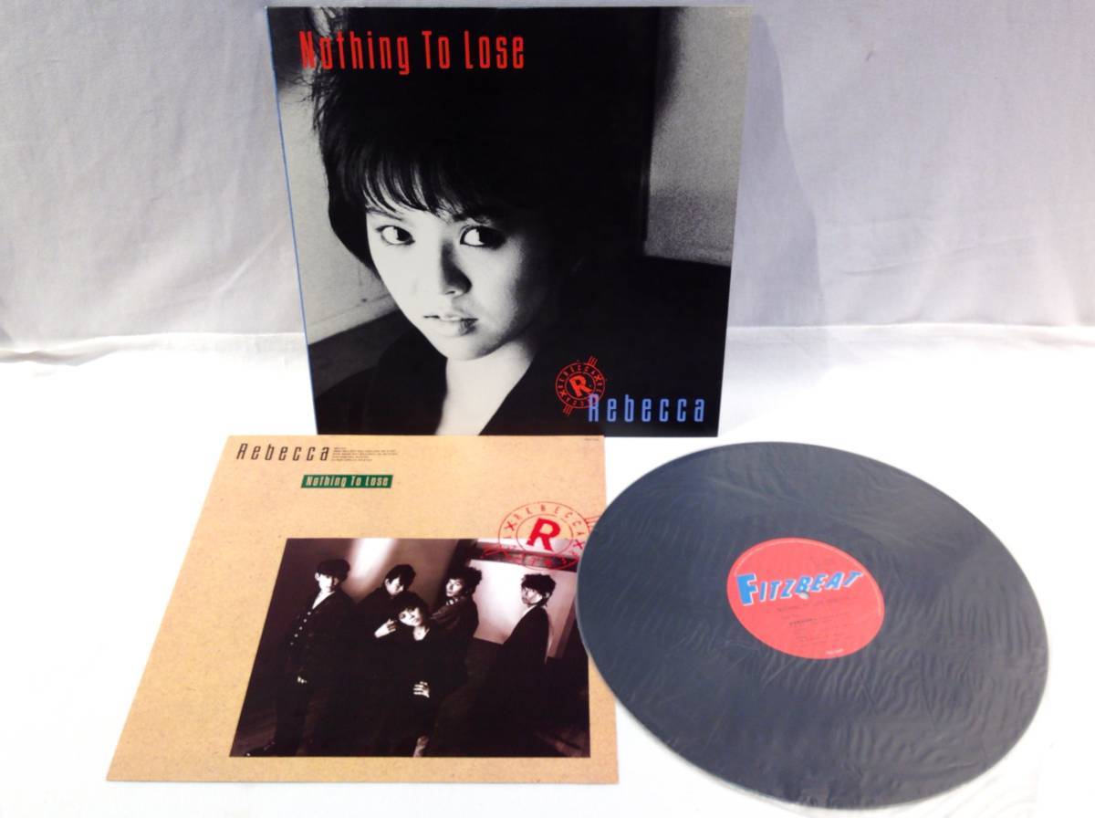 ◆31◆REBECCA レベッカ 『Nothing To Lose』 LPレコード ’80ｓ ロック ロック・バンド アイドル_画像3