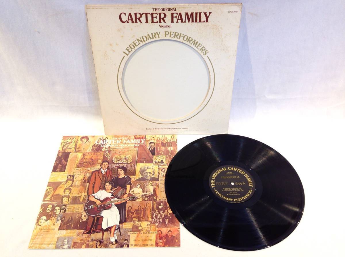 ◆148◆LP レコード 『CARTER FAMILY』 カーター・ファミリー アメリカ 初 バンド 1920年代 洋楽 カントリー_画像3