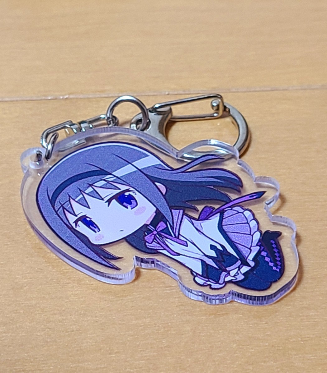 新品・未開封 推し払い アクキー 暁美ほむら 受注生産品 マギアレコード アクリルキーホルダーぷち 暁美ほむら MRP-AKD06