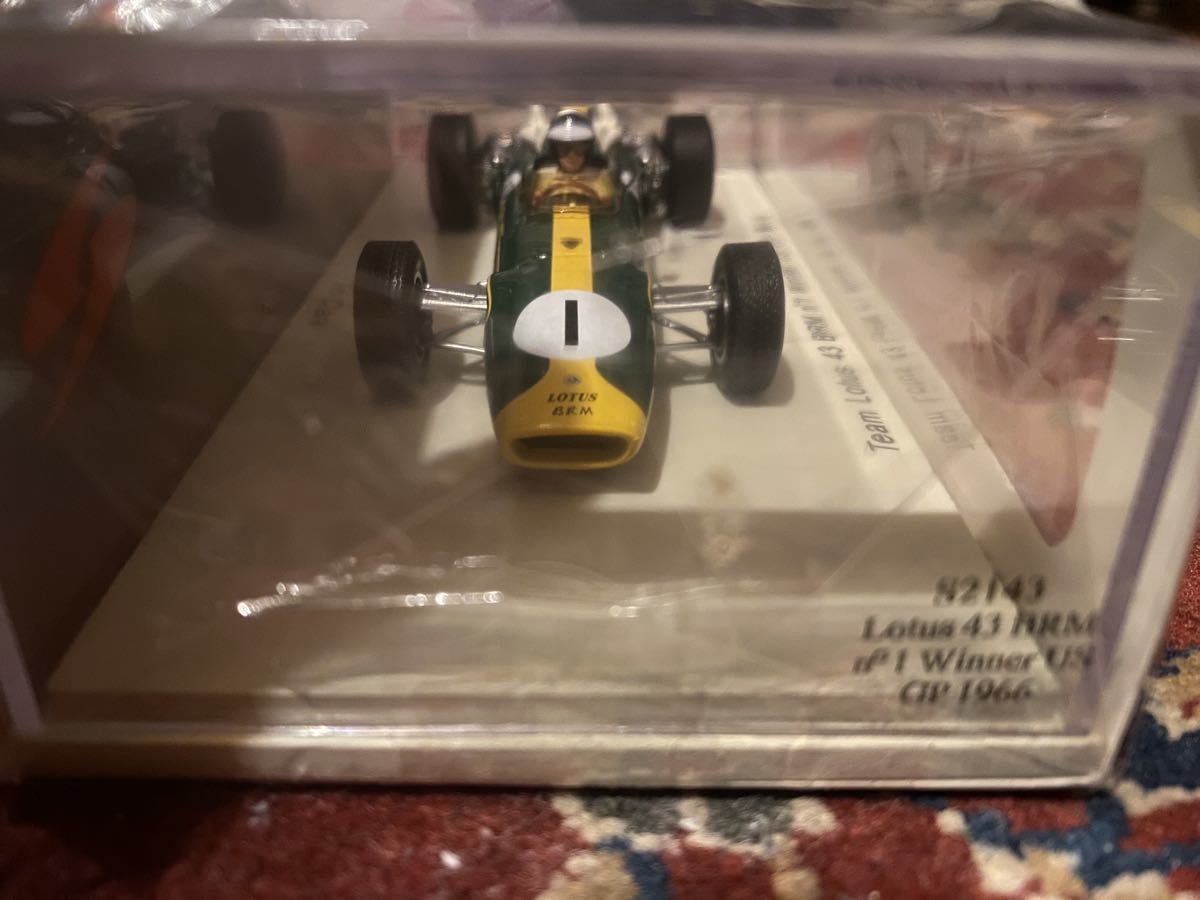 新品未開封！Sparkmodel「1/43 Team Lotus 43 BRM №1 Winner US GP 1966」/スパークミニカーロータスレーシングカー_画像3
