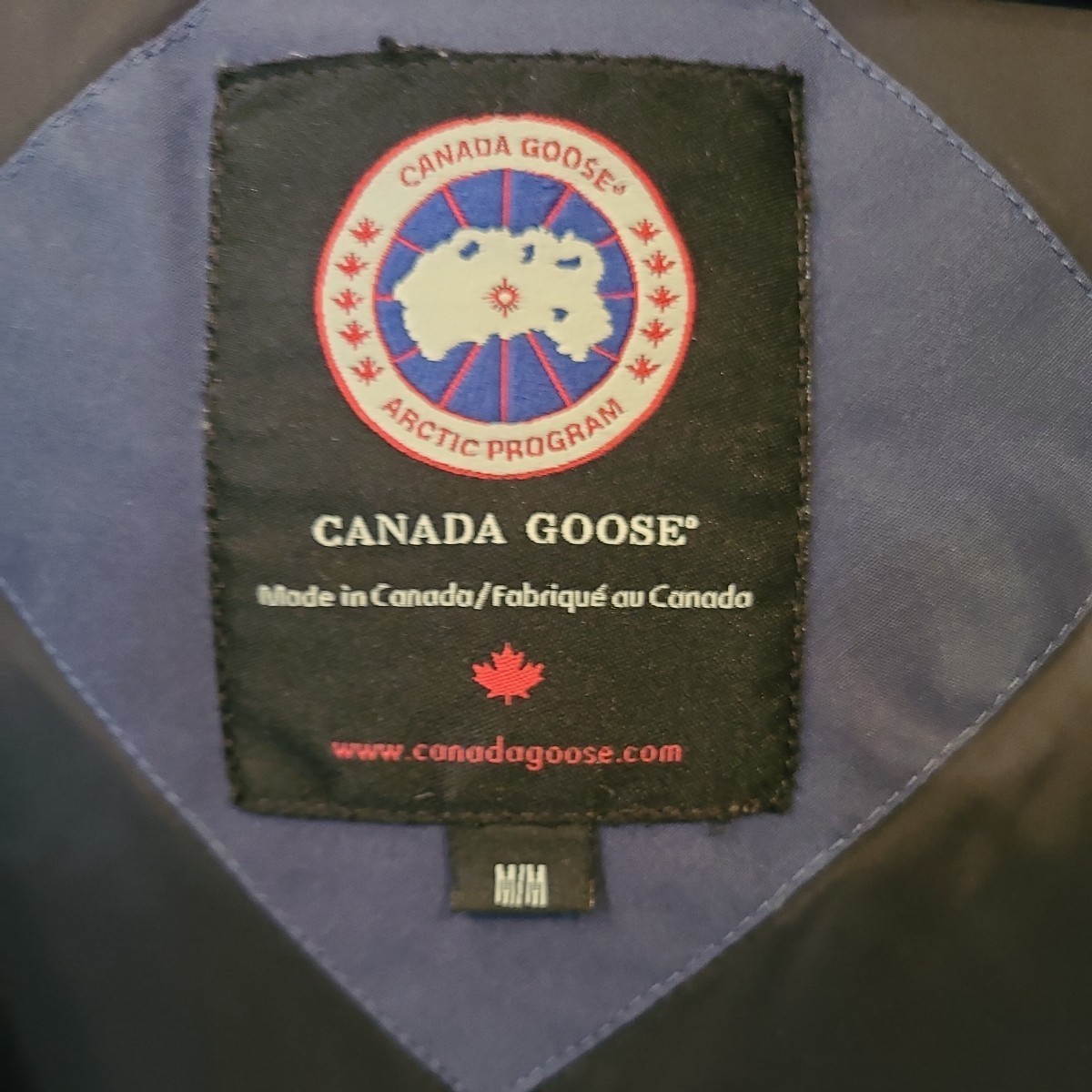 CANADA GOOSE Canada Goose JASPER PARKA 3438JM jasper Parker down jacket dark navy men's M