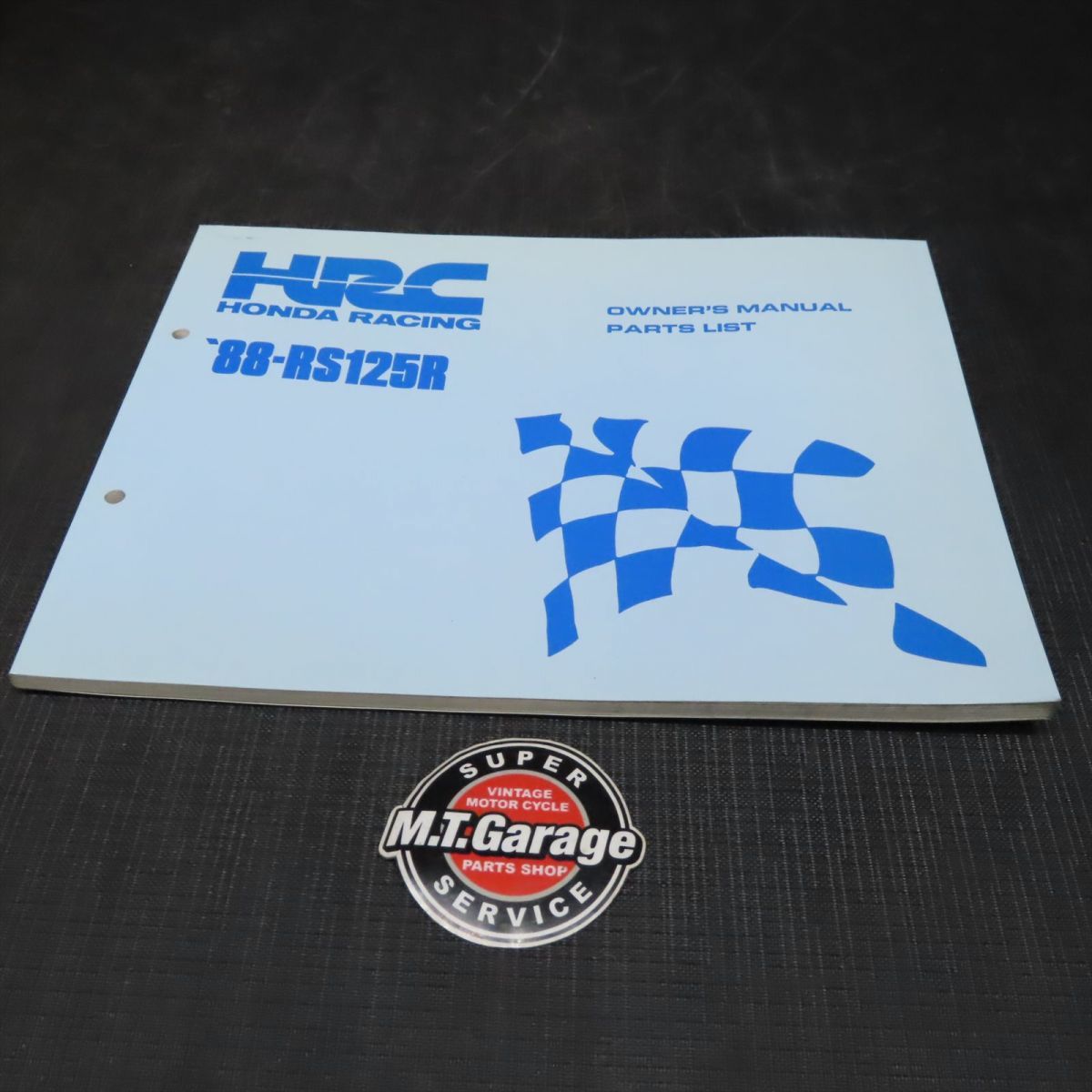 ◆送料無料◆ホンダ HRC RS125R 88年 オーナーズマニュアル パーツリスト【030】HDPL-F-044_画像1