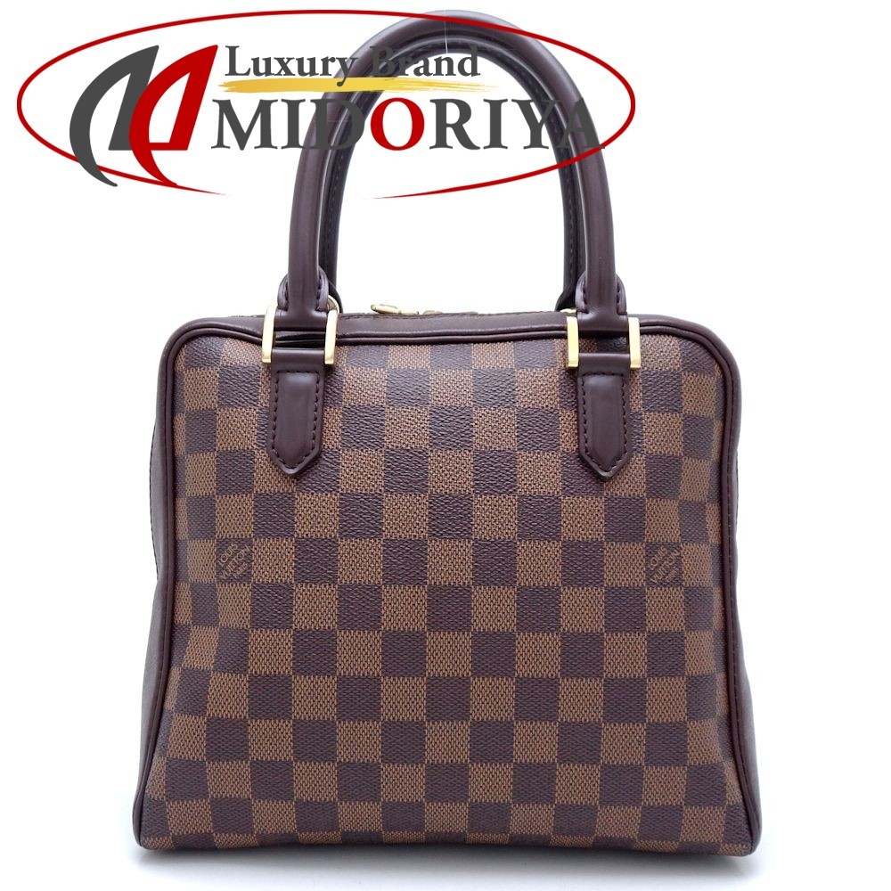 LOUIS VUITTON ルイヴィトン ダミエ ブレラ N51150 ハンドバッグ エベヌ/350924【中古】_画像1