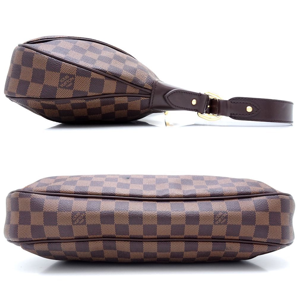 LOUIS VUITTON ルイヴィトン ダミエ テムズGM N48181 ショルダーバッグ エベヌ/350926【中古】_画像2