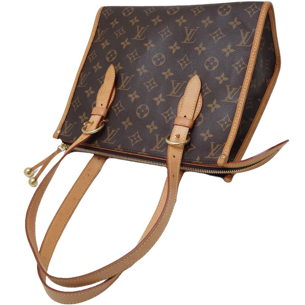 LOUIS VUITTON ルイヴィトン モノグラム ポパンクール オ M40007 トートバッグ ブラウン/450233【中古】_画像2