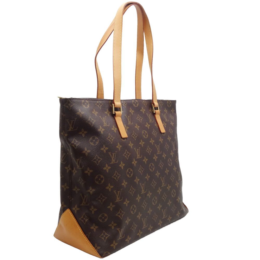 LOUIS VUITTON ルイヴィトン モノグラム カバメゾ M51151 トートバッグ ブラウン/450236【中古】_画像2