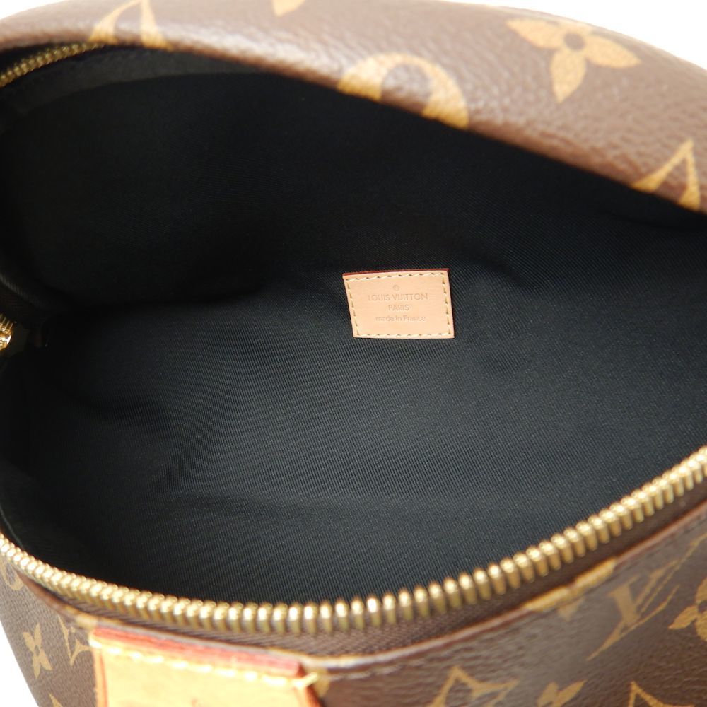 LOUIS VUITTON Louis Vuitton monogram bam bag M43644 body bag Brown /251414[ used ]