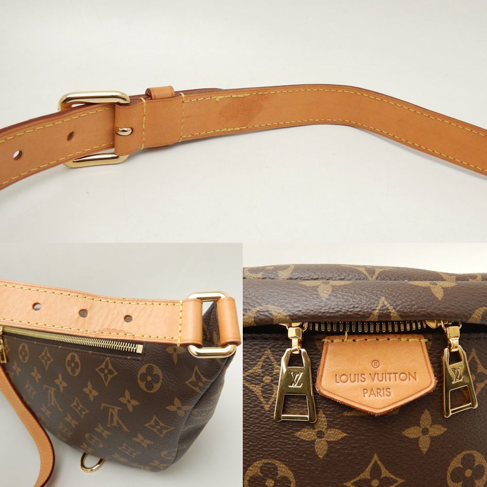 LOUIS VUITTON Louis Vuitton monogram bam bag M43644 body bag Brown /251414[ used ]