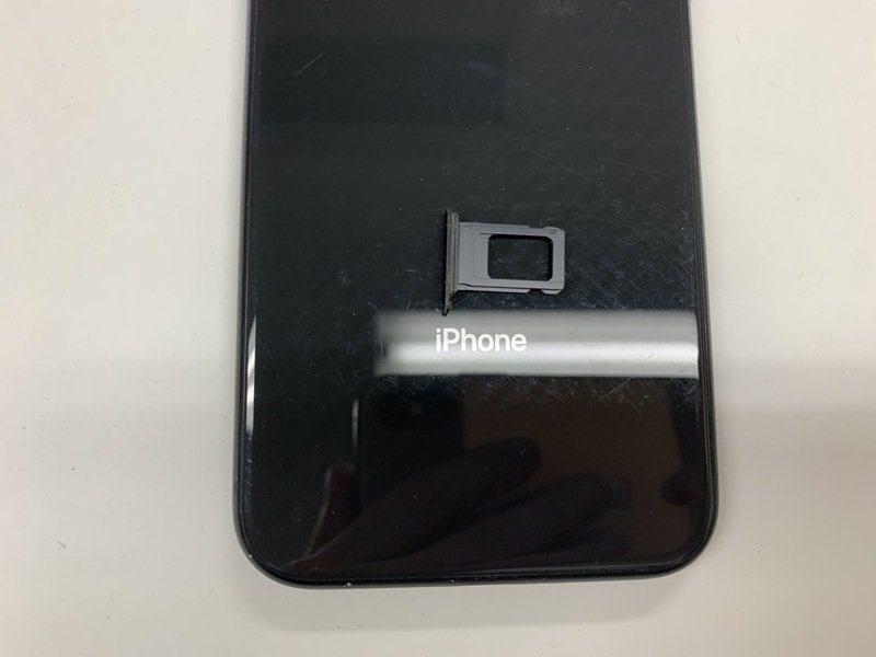 JB825 SIMフリー iPhoneXR ブラック 64GB ジャンク ロックOFF_画像3