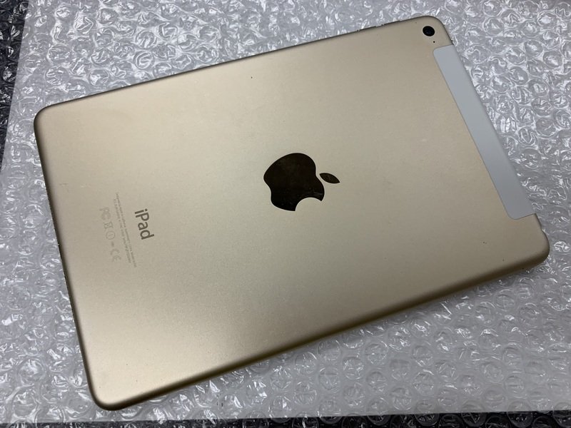  повторный DE057 SIM свободный iPad mini no. 4 поколение Wi-Fi+Cellular A1550 Gold 16GB