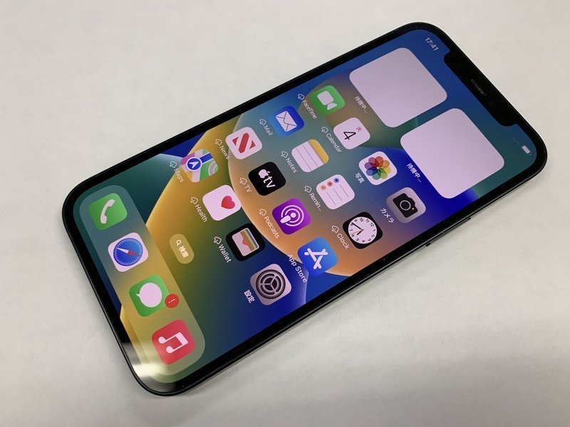 再CR685 SIMフリー iPhone12 ブラック 128GB ジャンク ロックOFF