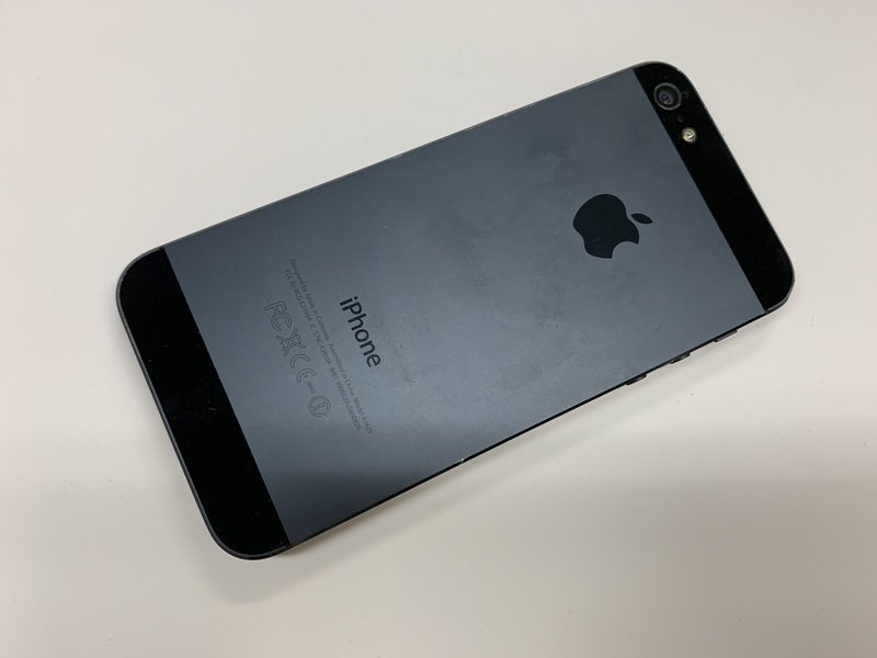 DX871 au iPhone5 ブラック 16GB 判定○_画像2