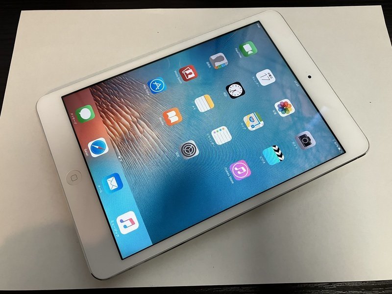 FI570 iPad mini 第1世代 Wi-Fiモデル A1432 ホワイト 16GB ジャンク ロックOFF_画像1