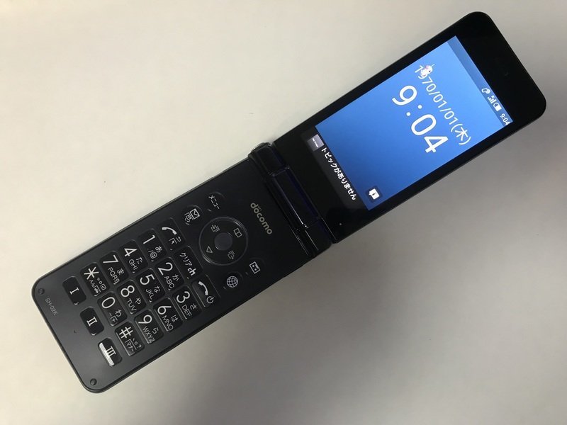 GJ236 docomo SH-02K ブルーブラックの画像1