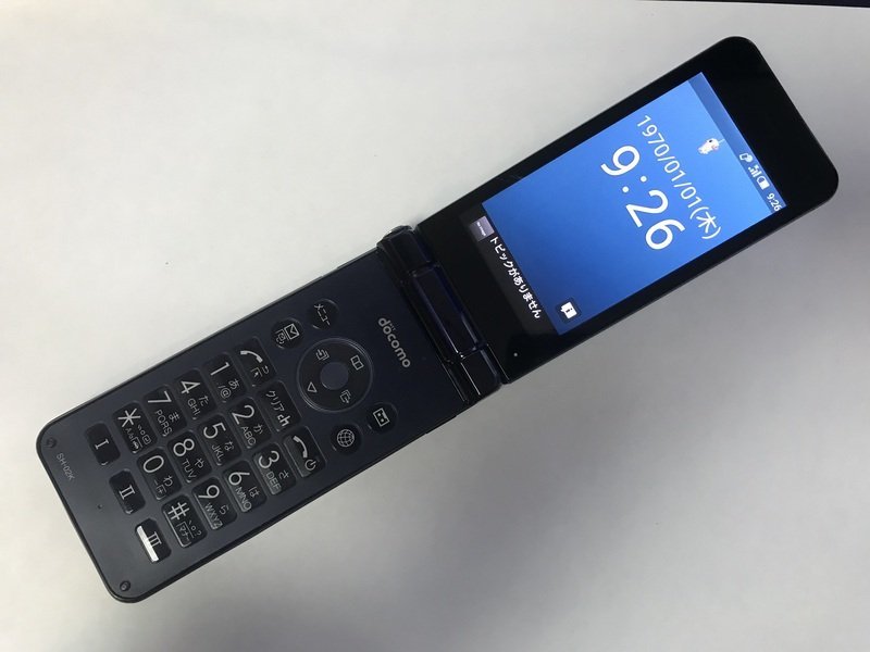 GJ233 docomo SH-02K ブルーブラックの画像1