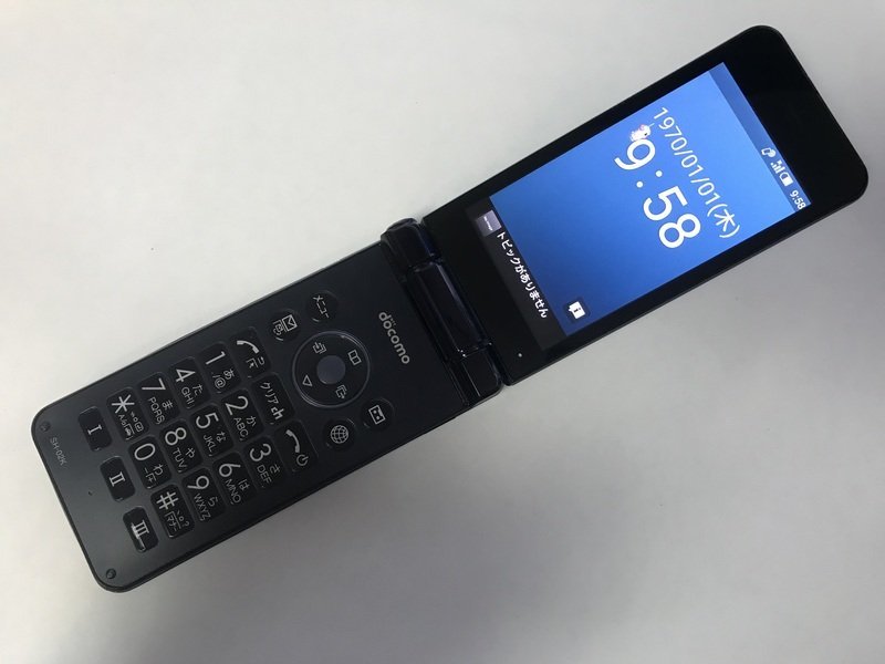 GJ283 docomo SH-02K ブルーブラックの画像1