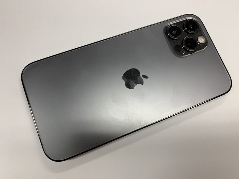 JD087 SIMフリー iPhone12Pro グラファイト 128GB_画像2