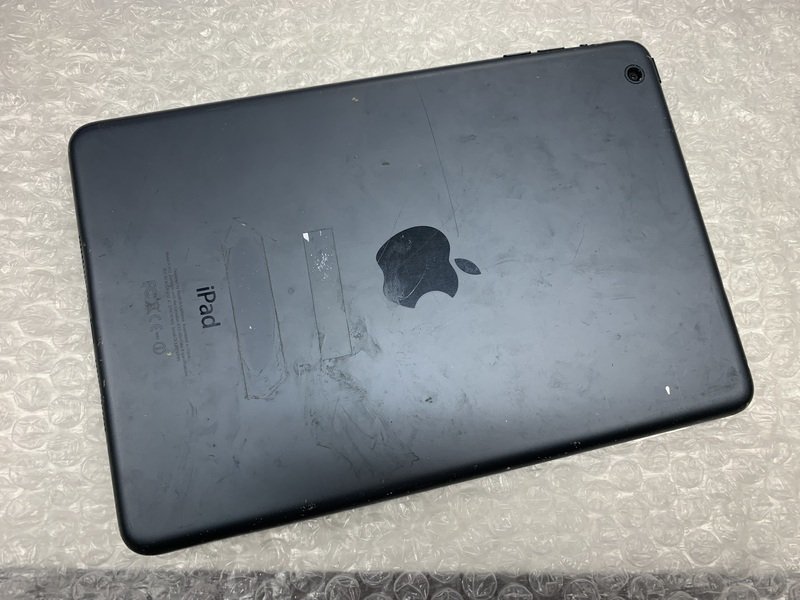 JD123 iPad mini 第1世代 Wi-Fiモデル A1432 ブラック 64GB ジャンク ロックOFFの画像2
