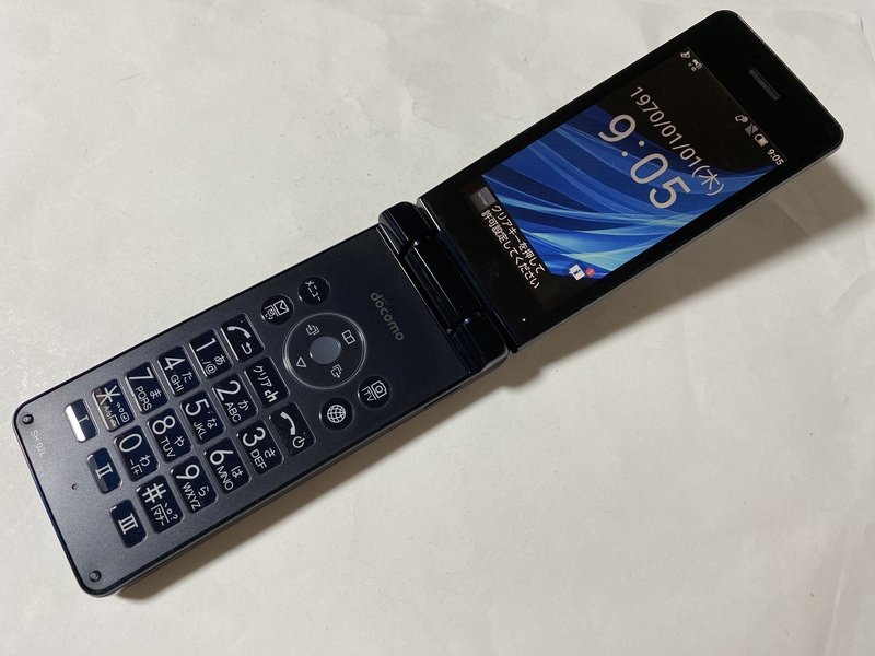 IE256 docomo SH-02L 8GB ブラック_画像1