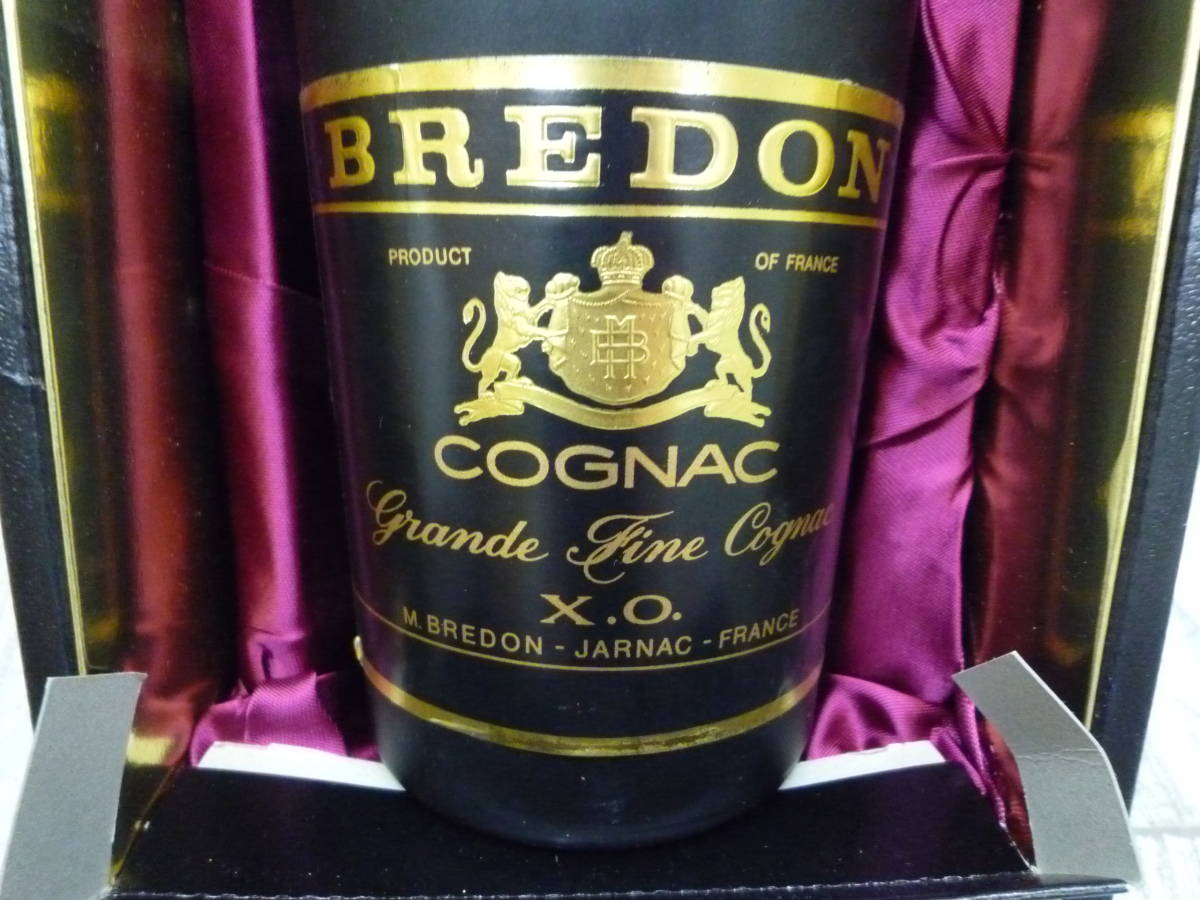 酒Ua8498-157♪【80】未開栓品 ブレドン BREDON COGNAC XO コニャック ブランデー 700ml 40％_画像4