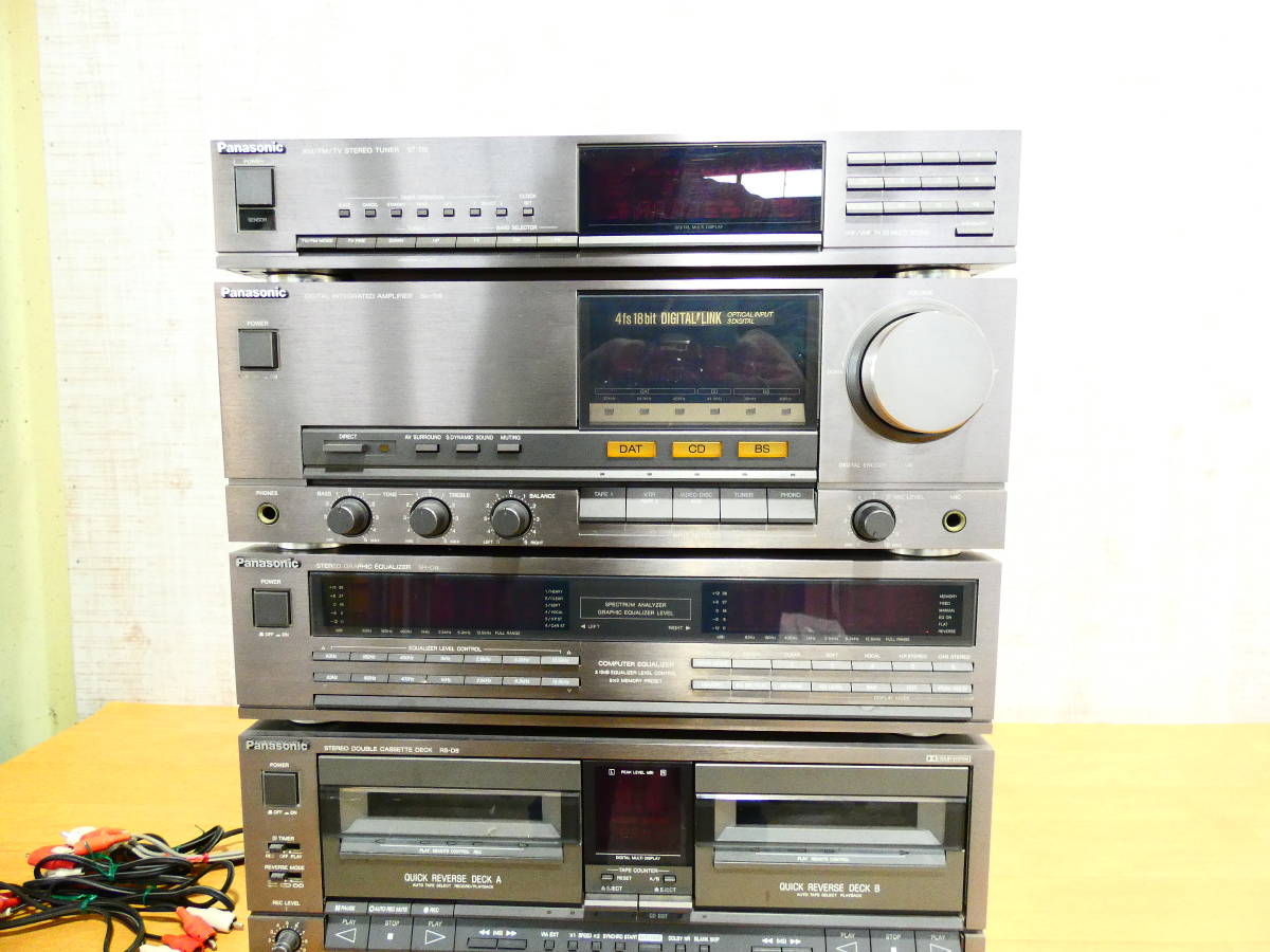 △Panasonic パナソニック システムコンポ SU-D8/SH-D8/ST-D8/RS △Panasonic パナソニック システムコンポ SU-D8/SH-D8/ST-D8/RS