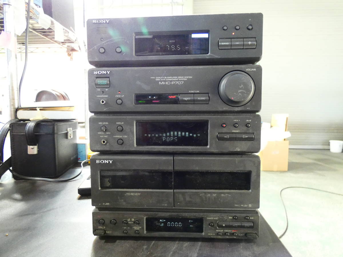 △SONY ソニー システムミニコンポ pixy MHC-P707/ST-P707/TC △SONY ソニー システムミニコンポ pixy MHC-P707/ST-P707/TC