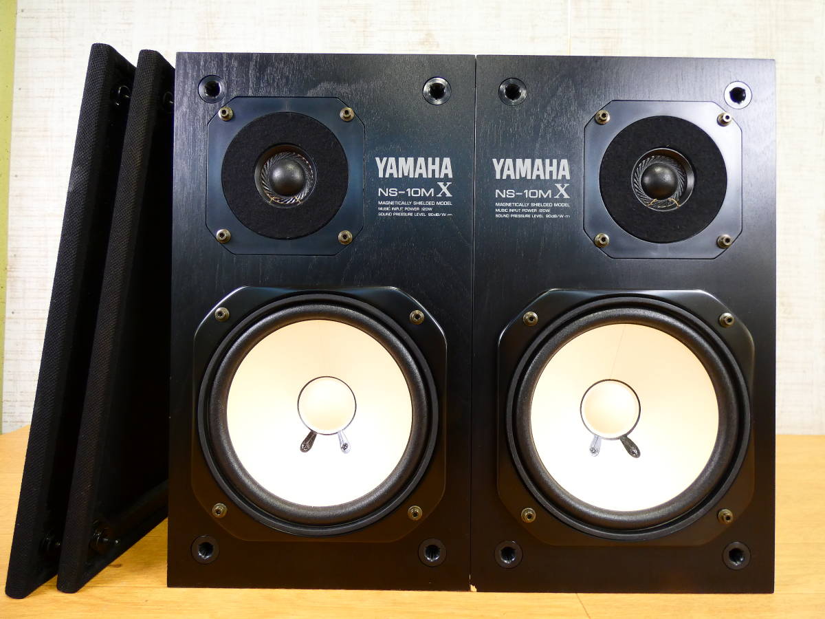 YAMAHA ヤマハ NS-10M X ブックシェルフ型 2way スピーカー ペア 音響機器 オーディオ @120 (1)_画像1