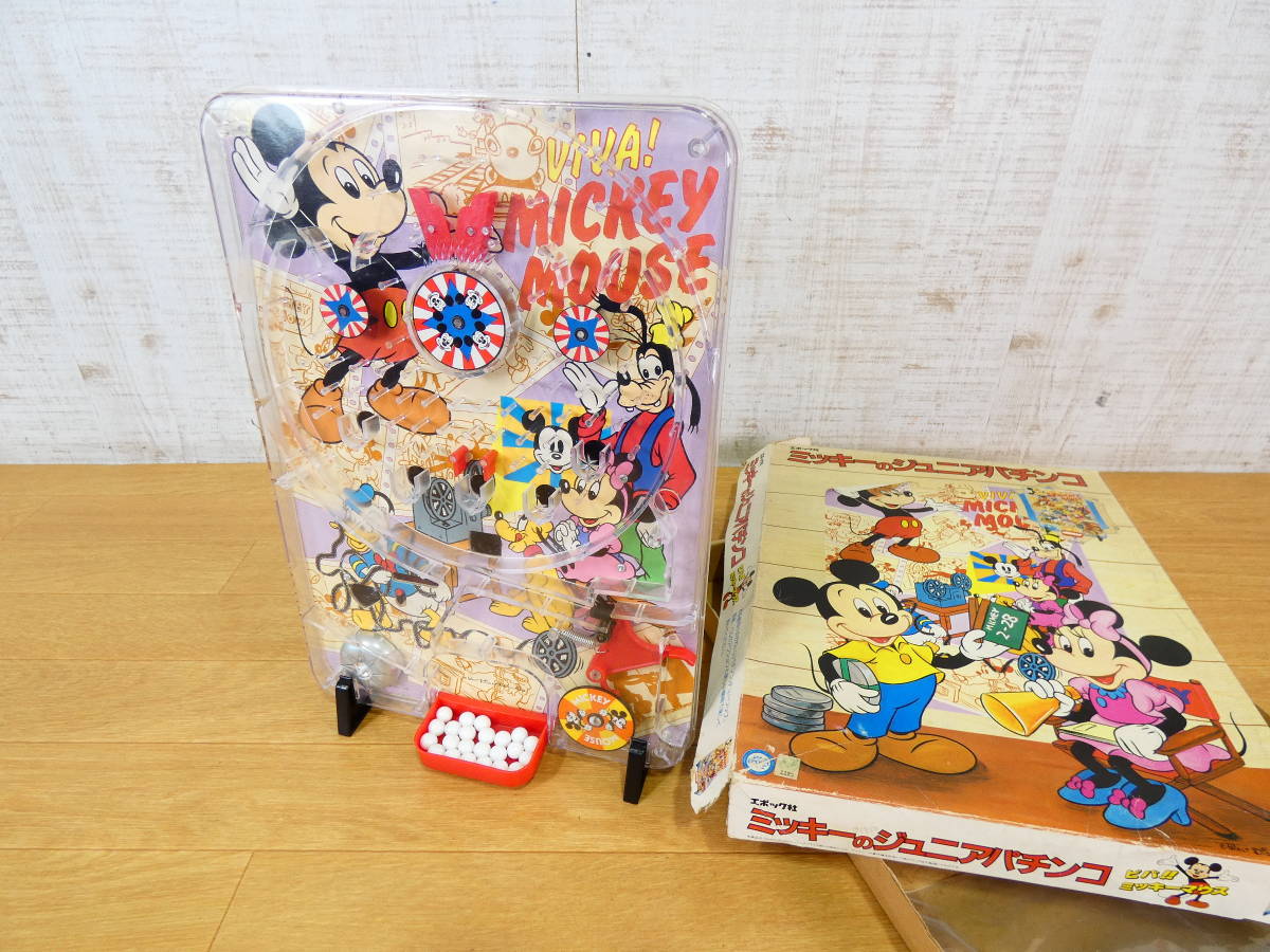 ◎当時もの エポック社 子供用パチンコ台 ミッキーのジュニア ◎当時もの エポック社 子供用パチンコ台 ミッキーのジュニア