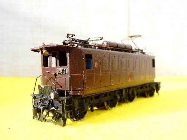 メーカー不明 ED12 1 電気機関車 鉄道模型 HOゲージ ※ジャンク メーカー不明 ED12 1 電気機関車 鉄道模型 HOゲージ ※ジャンク