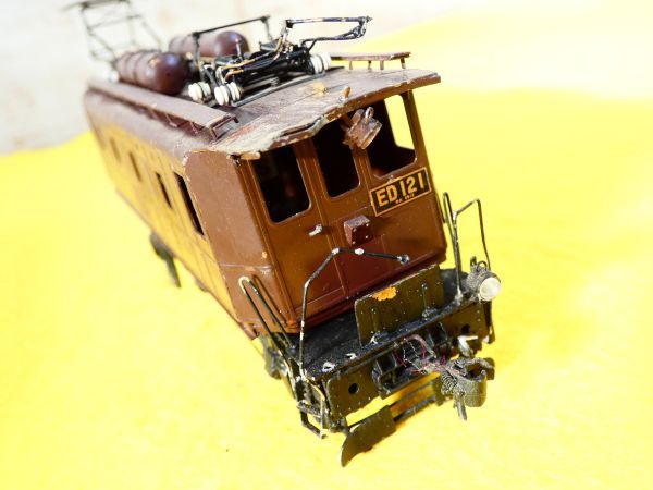 メーカー不明 ED12 1 電気機関車 鉄道模型 HOゲージ ※ジャンク メーカー不明 ED12 1 電気機関車 鉄道模型 HOゲージ ※ジャンク