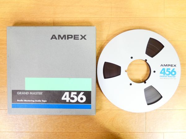 AMPEX 456 アンペックス 10号 メタルリール オープンリールテープ ＠80(1-25)_画像1