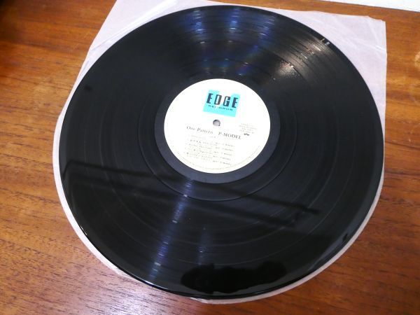 S) P-MODEL「 ONE PATTERN ワンパターン 」 LPレコード 帯付き ELR-28004 @80 (S-48)_画像8