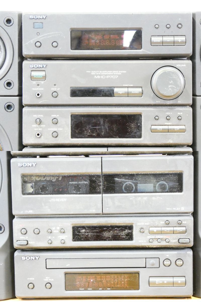 △SONY ソニー システムミニコンポ pixy MHC-P707/ST-P707/TC △SONY ソニー システムミニコンポ pixy MHC-P707/ST-P707/TC