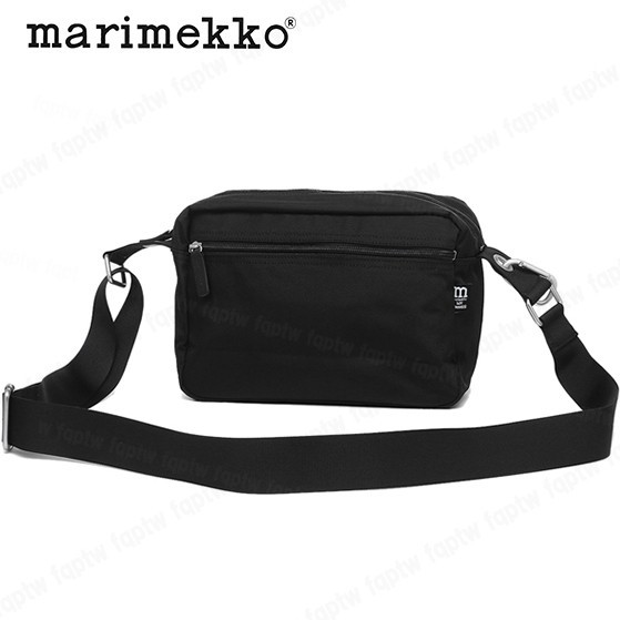 【新品・送料無料】マリメッコ ショルダーバッグ 047241 999 ブラック 黒 Marimekko MY THINGS マイシングス ユニセックス 即決_画像6